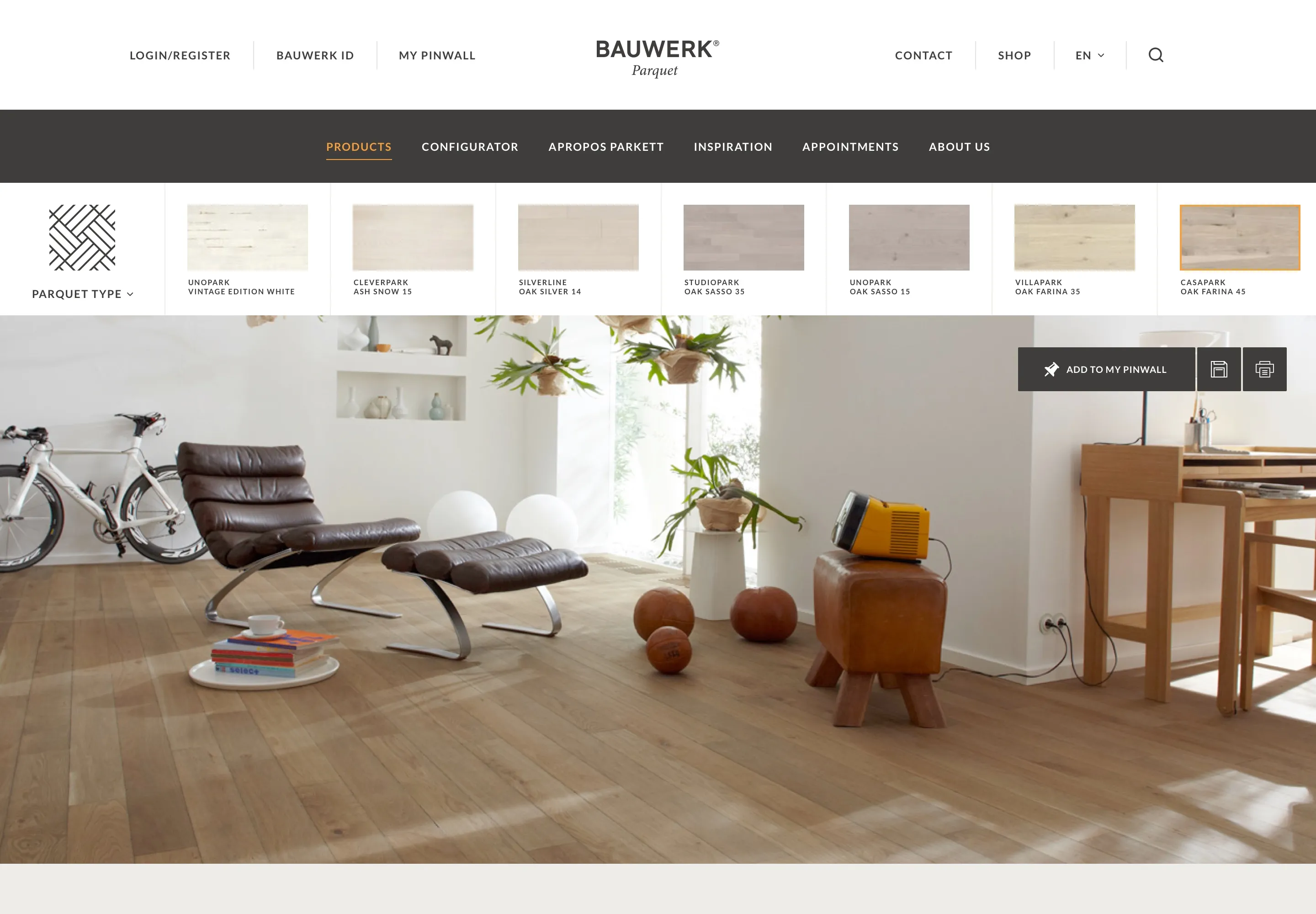 Bauwerk pitch design